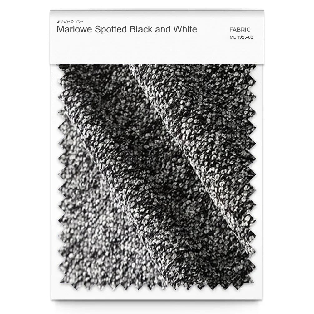 Marlowe Spotted Black and White