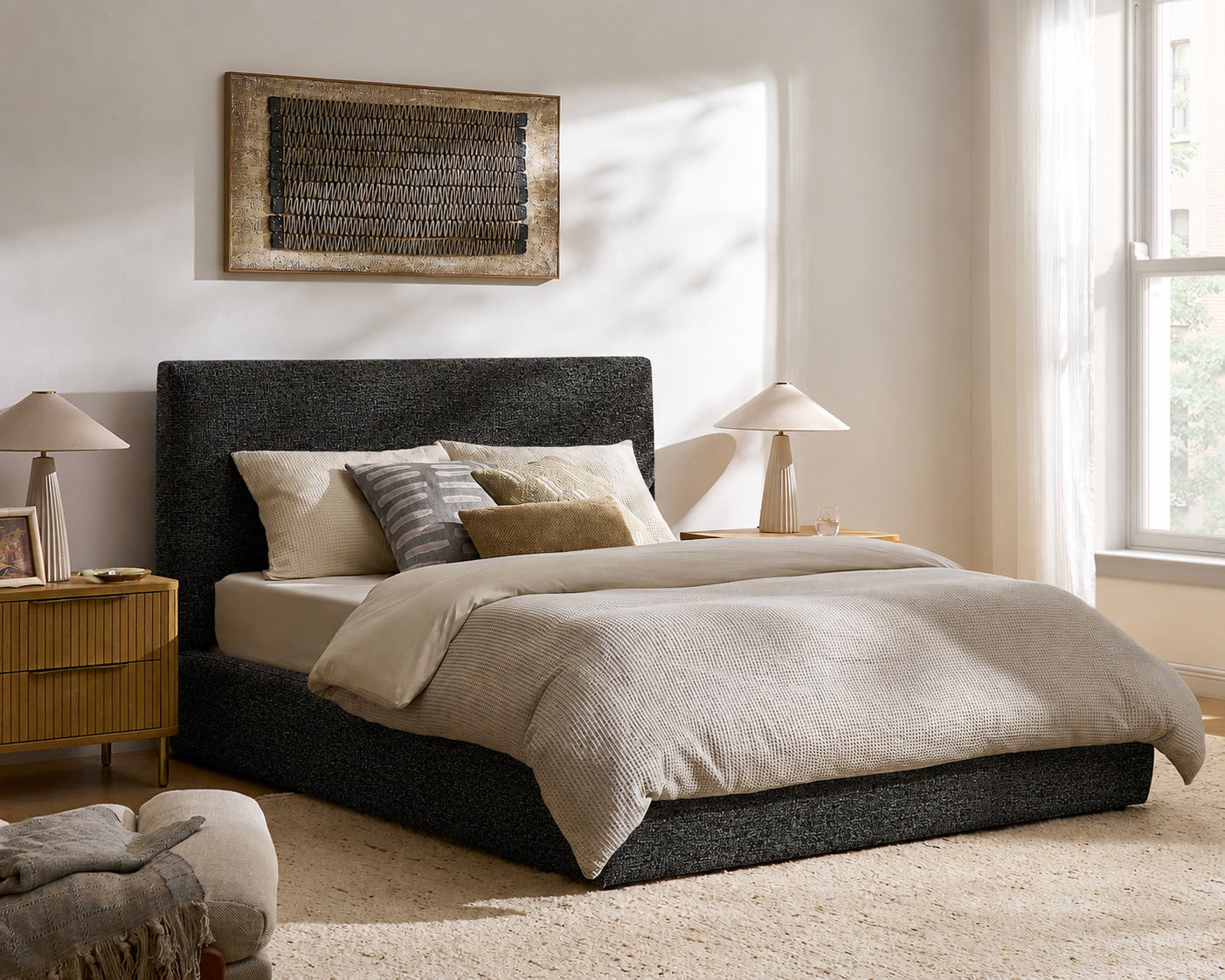Spotted Black & Gray