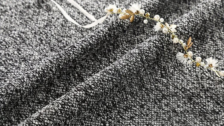 Custom Sofa Slipcover — Marlowe Linen-Blend 1925 · Marlowe Spotted Black and White