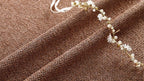 Custom Sofa Slipcover — Marlowe Linen-Blend 1925 · Bronze