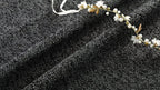Custom Sofa Slipcover — Marlowe Linen-Blend 1925 · Spotted Black and Gray