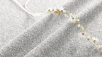 Custom Sofa Slipcover — Marlowe Linen-Blend 1925 · Spotted Gray and White