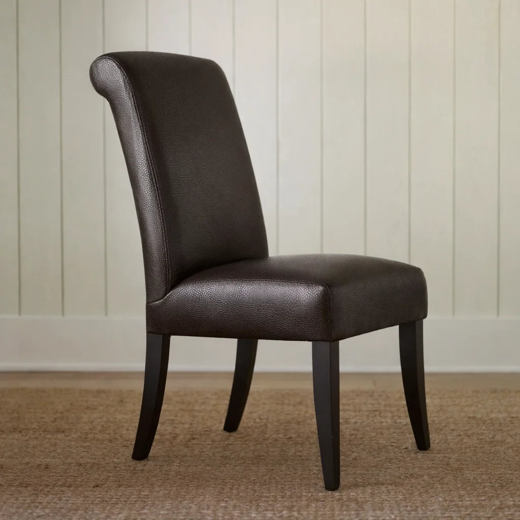 Mahogany Minotti YX-75 | Snug fit Dining Chair Slipcover