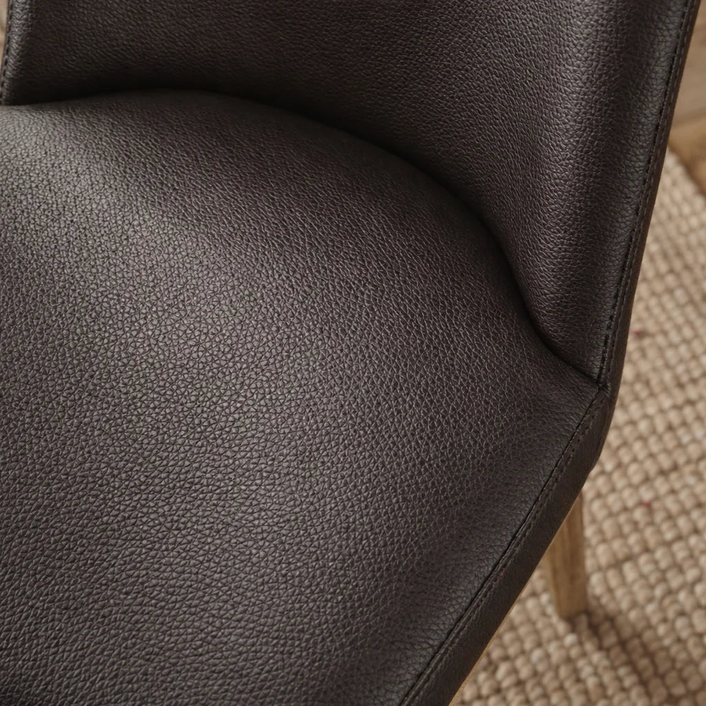 Mahogany Minotti YX-75 | Snug fit Dining Chair Slipcover