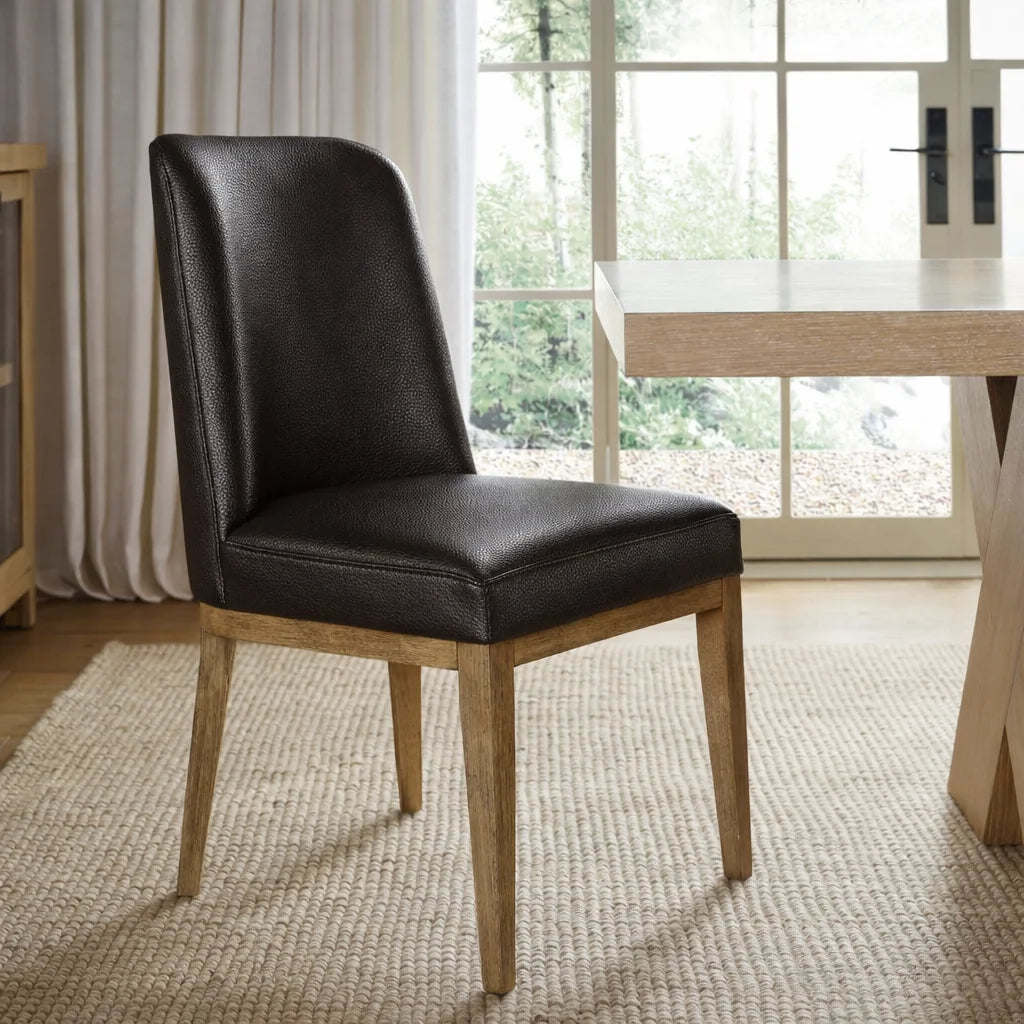 Mahogany Minotti YX-75 | Snug fit Dining Chair Slipcover
