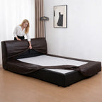 Mahogany Minotti YX-75 | Bed Frame Cover
