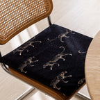 Black-Ground Gold Leopard | Bed Frame Cover
