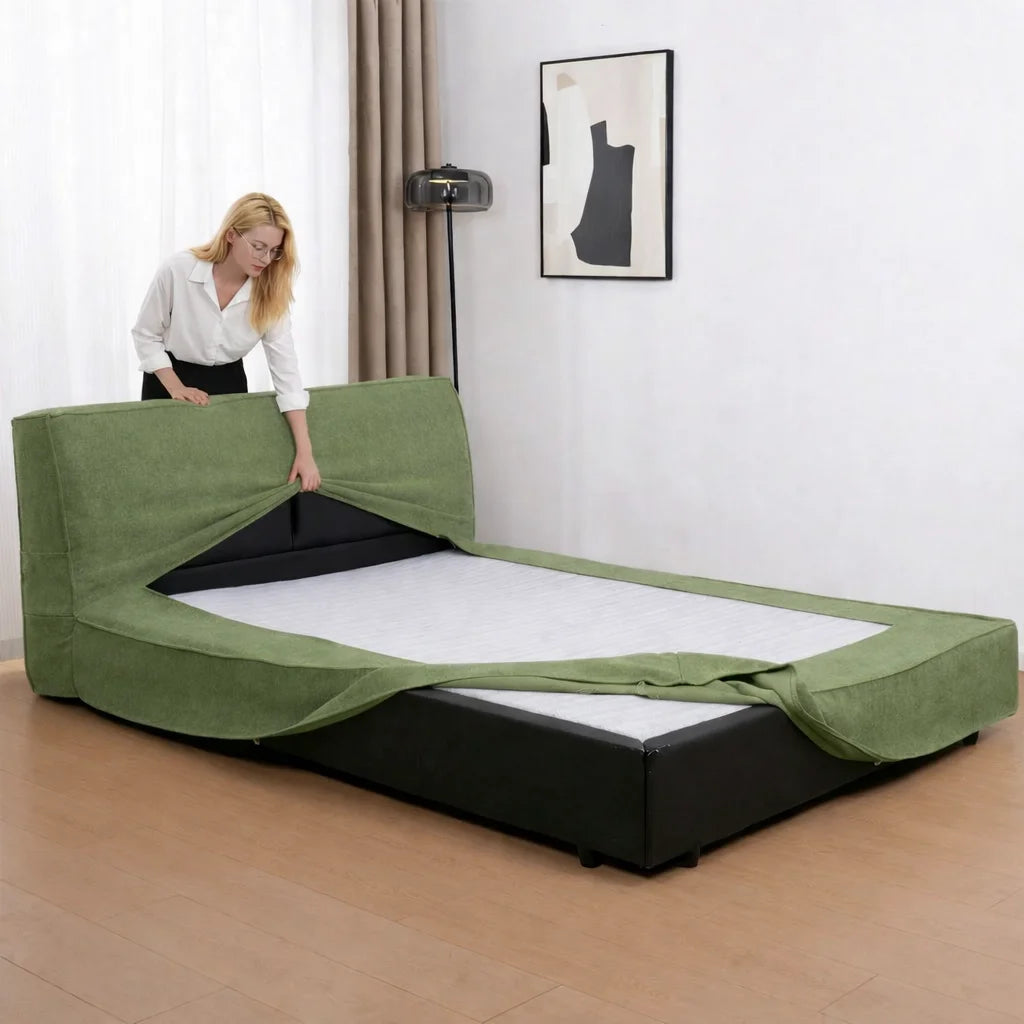 Matcha Mist EB 813 - 09 | Bed Frame Cover