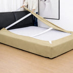 Matte Yellow WB PBV2042 - 33 | Bed Frame Cover