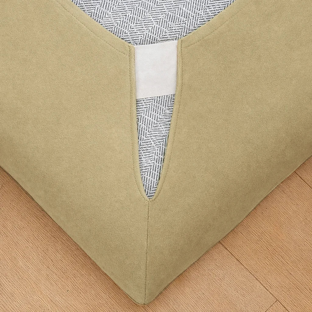 Matte Yellow WB PBV2042 - 33 | Bed Frame Cover