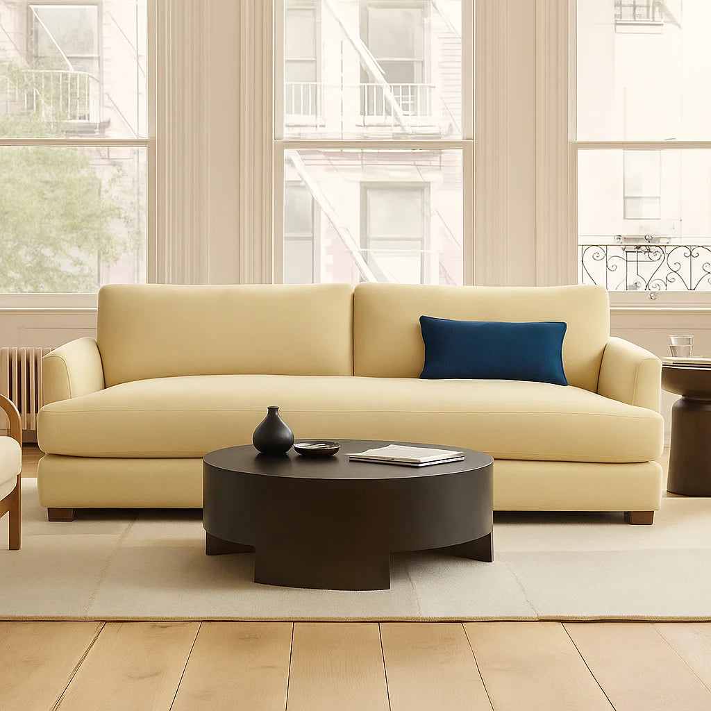 Matte Yellow WB PBV2042 - 33 | Sofa Slipcover