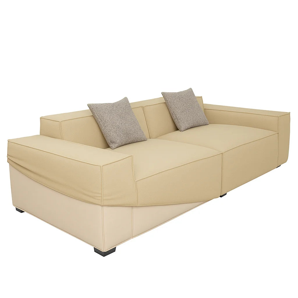 Matte Yellow WB PBV2042 - 33 | Sofa Slipcover