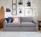 Meteor Ash Luna-02 custom sofa slipcover