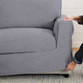 Meteor Ash Luna-02 custom sofa slipcover