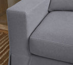 Meteor Ash Luna-02 custom sofa slipcover