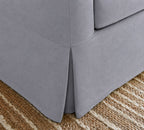 Meteor Ash Luna-02 custom sofa slipcover