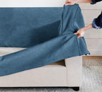 Midnight Prussian Luna-05 custom sofa slipcover