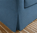 Midnight Prussian Luna-05 custom sofa slipcover