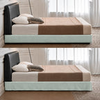 Mint · Stretch-Fit Bed Frame Cover