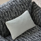 Monochrome Bouclé Weave