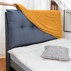 Mustard · Stretch-Fit Bed Headboard Cover
