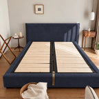 Navy · Stretch-Fit Bed Frame Cover