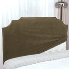 Desert Taupe | Performance Brushed Velvet | Bed Headboard Cover