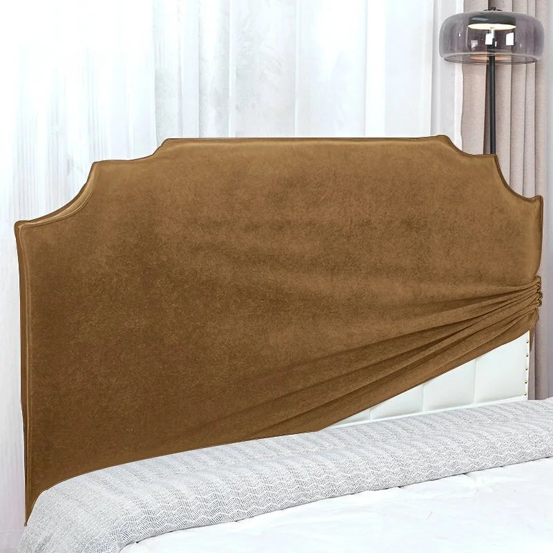 Sahara Dune | Performance Brushed Velvet | Bed Headboard Cover