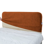 Bed Headboard Cover | Performance Antimicrobial Chenille - Amber Brûlée