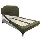 Verdant Matcha | Performance Brushed Velvet | Bed Frame + Headboard Cover