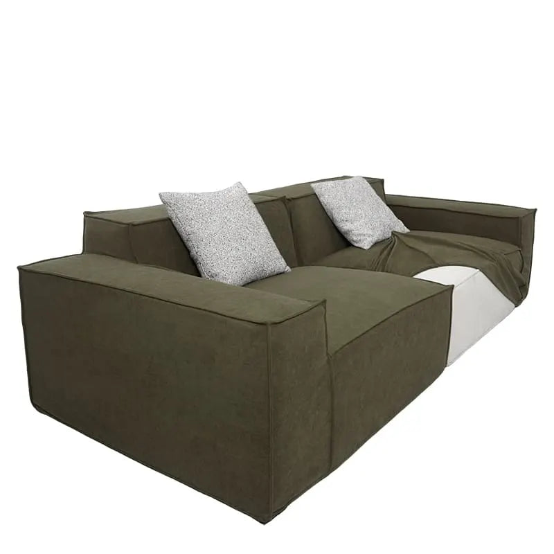 Custom Sofa Slipcover | Performance Brushed Velvet - Everpine Grove