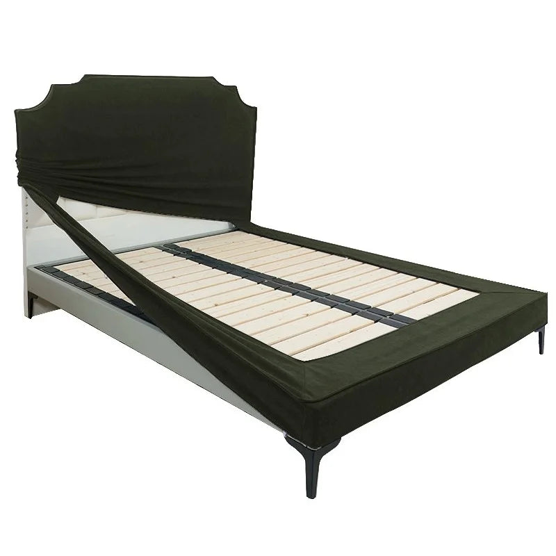 Everpine Grove | Performance Brushed Velvet | Bed Frame + Headboard Cover
