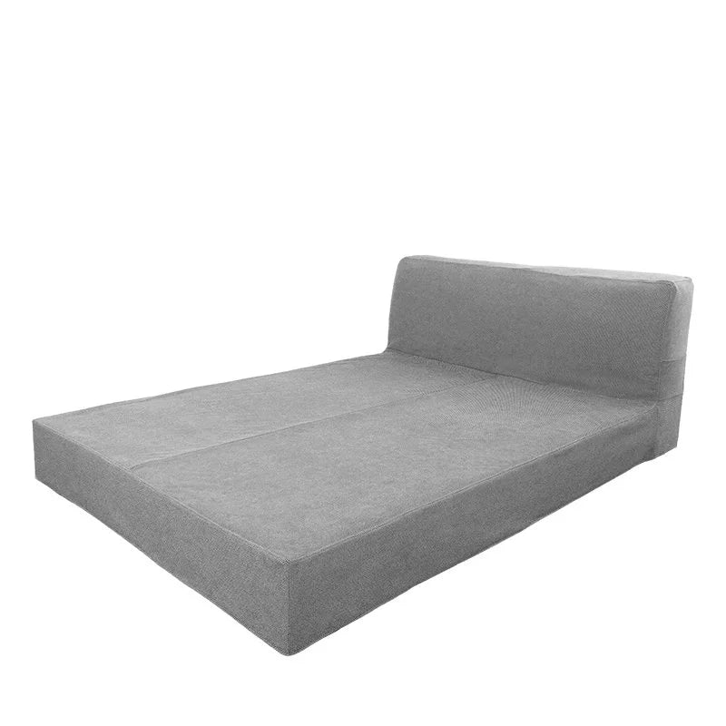 Bed Frame + Headboard Cover In Full | Morning Mist