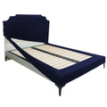Midnight Admiral | Performance Brushed Velvet | Bed Frame + Headboard Cover