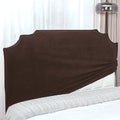 Espresso Luxe | Performance Brushed Velvet | Bed Headboard Cover