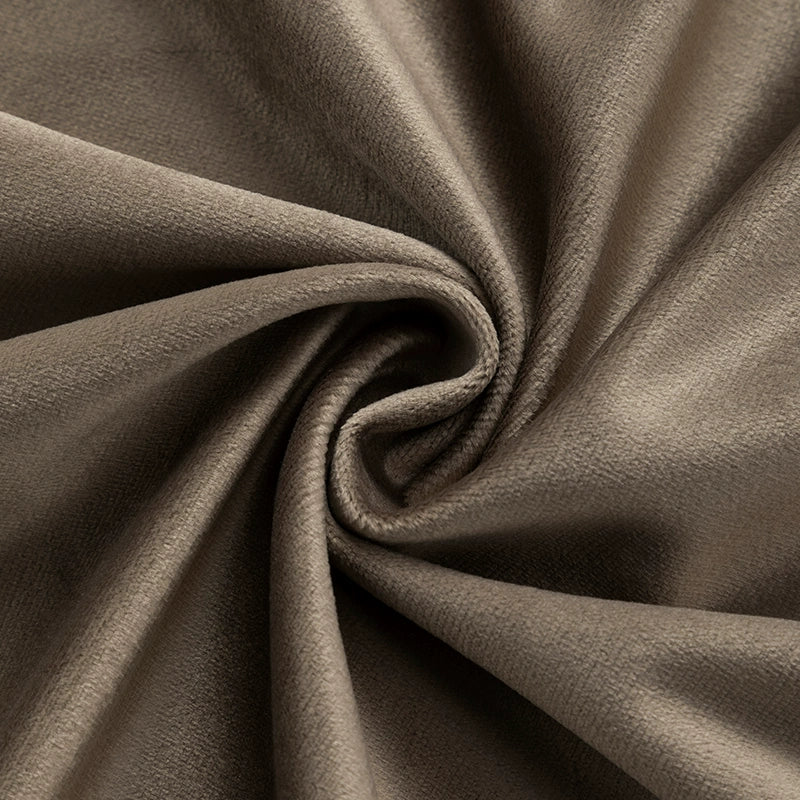 Upholstery Flocking Velvet Fabric | Brown Series