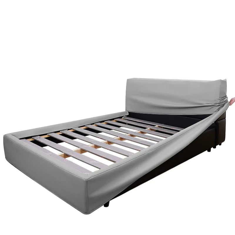 Genuine-like Microfiber Leather | Bed Cover