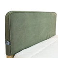 Mid Bed Headboard Cover | Olive Moss
