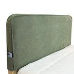 Mid Bed Headboard Cover | Olive Moss