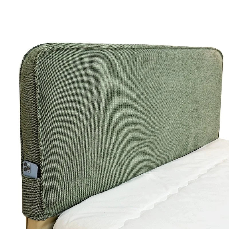 Mid Bed Headboard Cover | Olive Moss