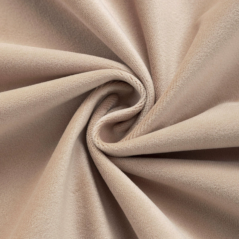 Upholstery Flocking Velvet Fabric | Brown Series