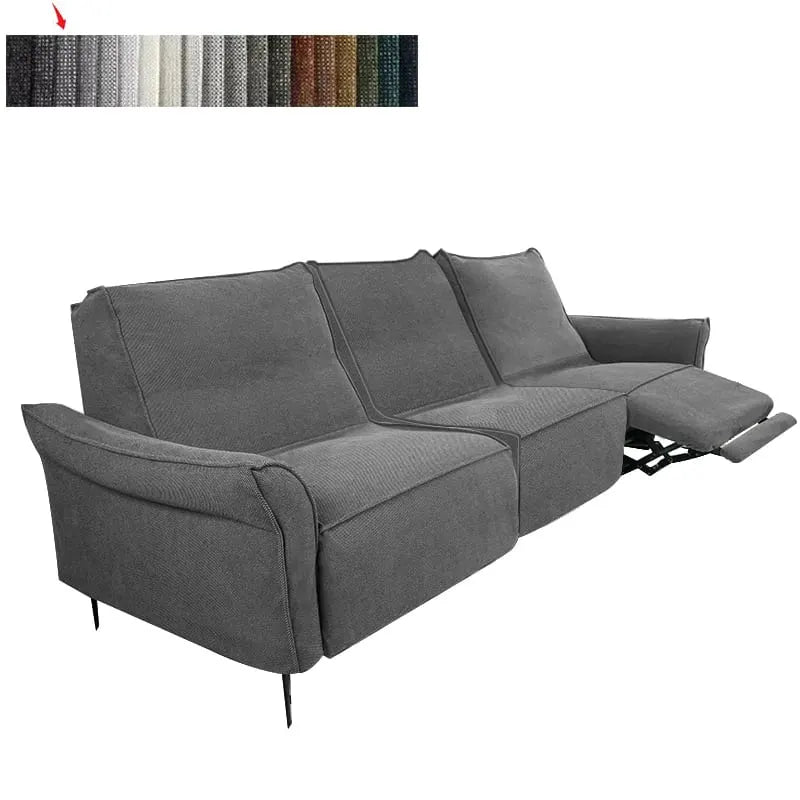 Custom Recliner Slipcover | Marlowe Collection - Smoke
