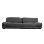 Charcoal Gray ML 625 - 12 | Sofa Slipcover