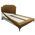 Sahara Dune | Performance Brushed Velvet | Bed Frame + Headboard Cover