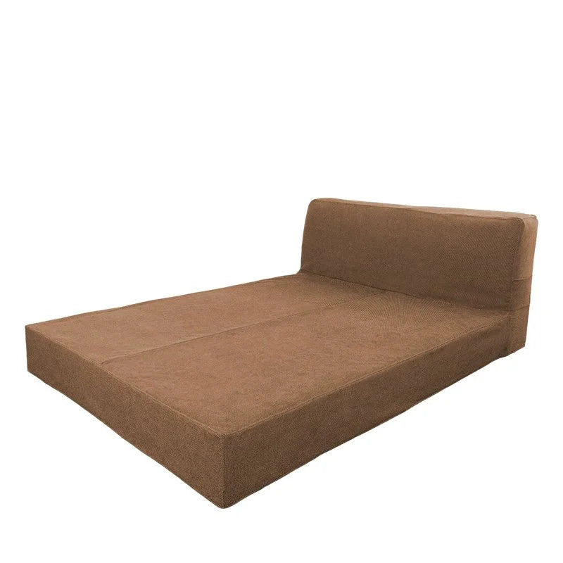 Bed Frame + Headboard Cover In Full | Burnt Amber