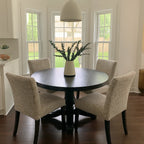 Oatmeal Grain WX8008 - 08 | Snug fit Dining Chair Slipcover