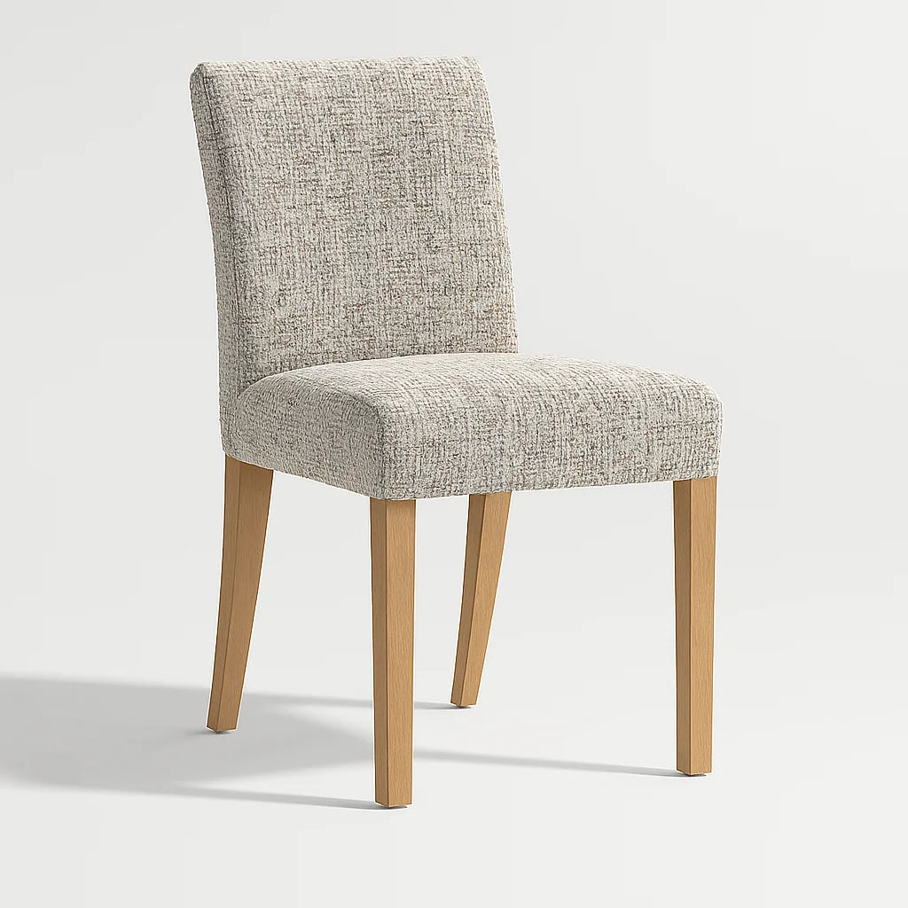 Oatmeal Grain WX8008 - 08 | Snug fit Dining Chair Slipcover