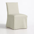 Off-white WB PBV2042 - 02 | Long-Skirt Dining Chair Slipcover