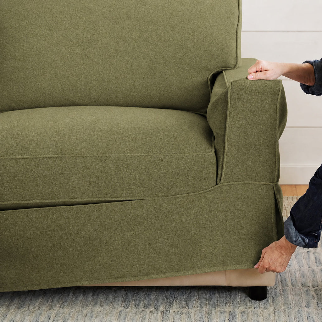 Olive Grove Luna-12 custom sofa slipcover