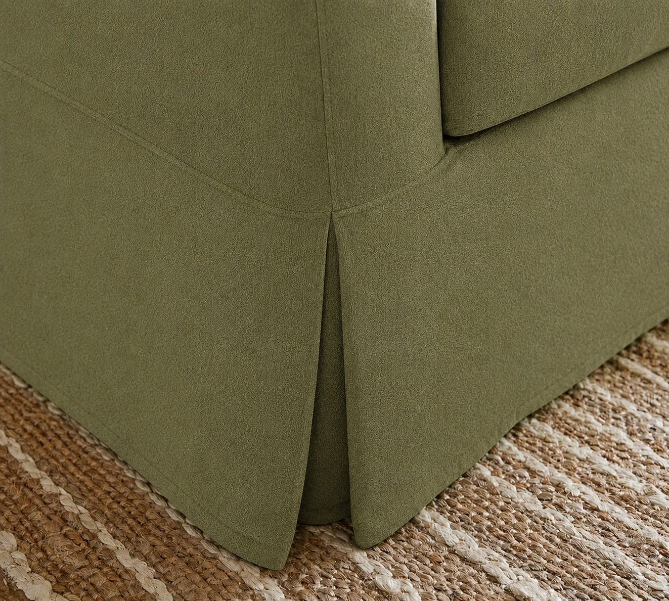 Olive Grove Luna-12 custom sofa slipcover